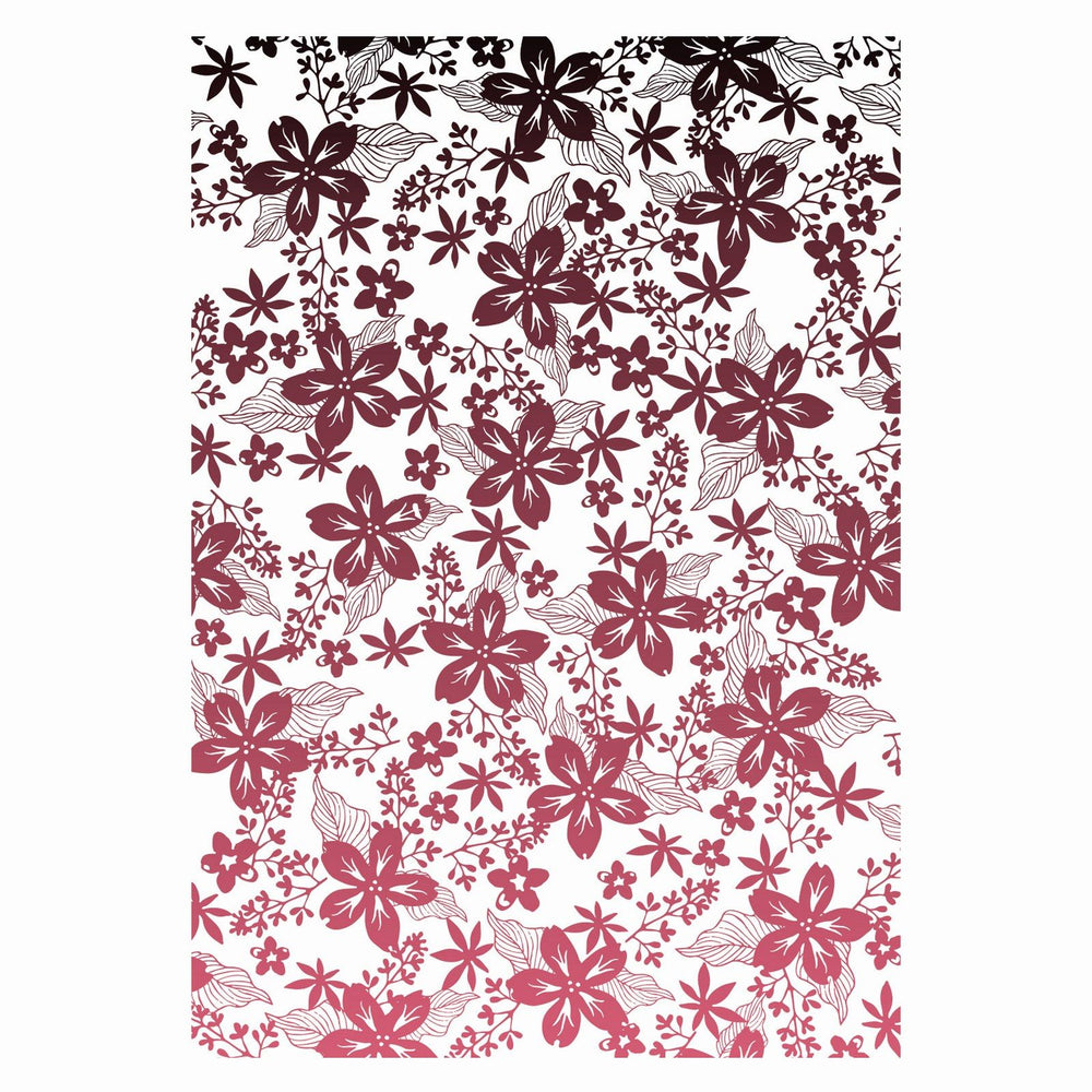 Sizzix • cosmopolitan clear stamp set petals
