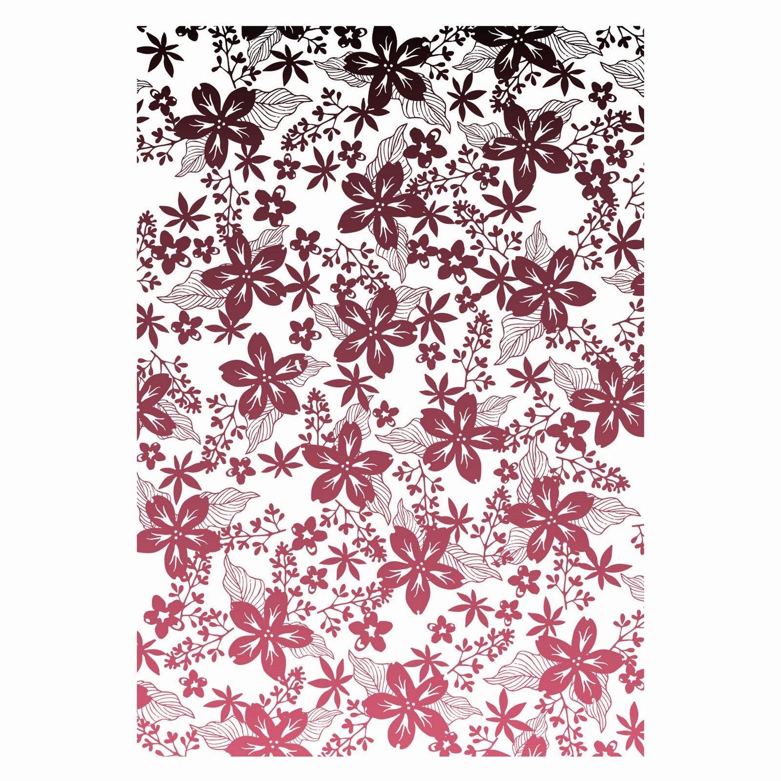 Sizzix • cosmopolitan clear stamp set petals