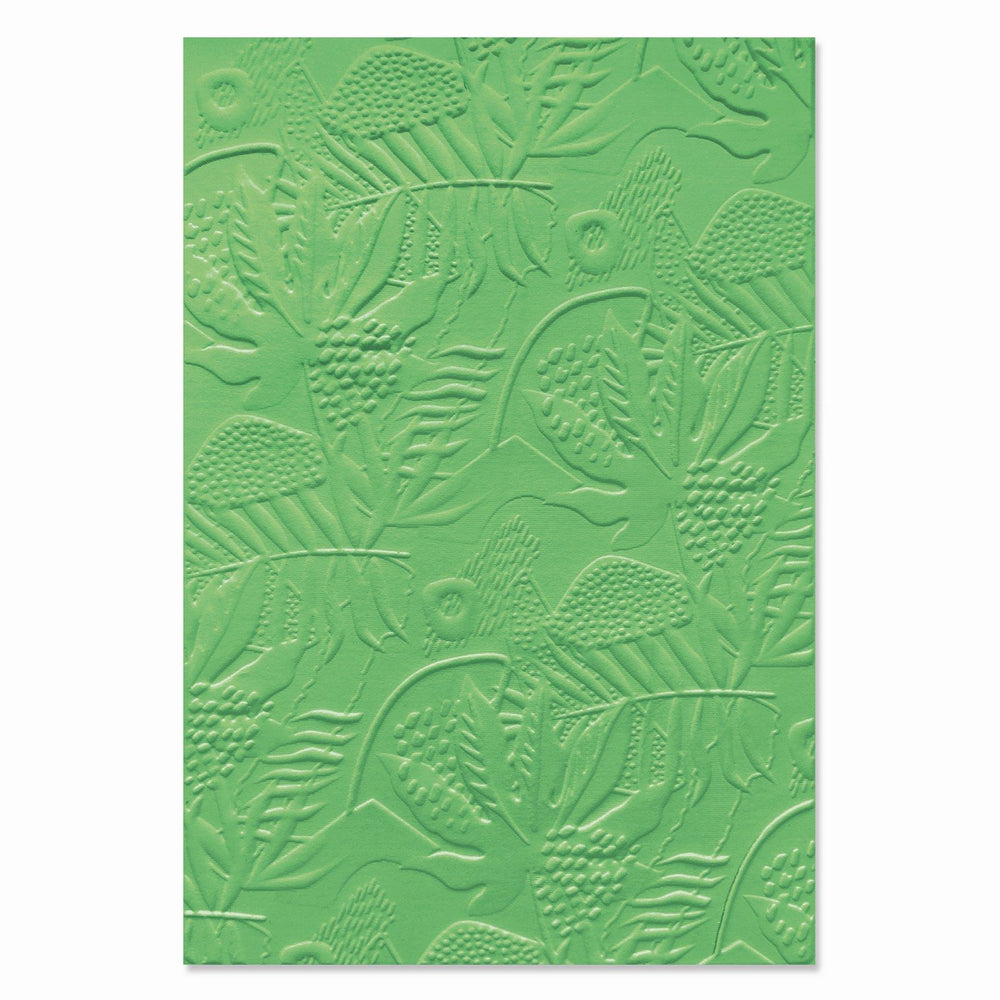 Sizzix • 3d textured impressions embossing folder jungle textures