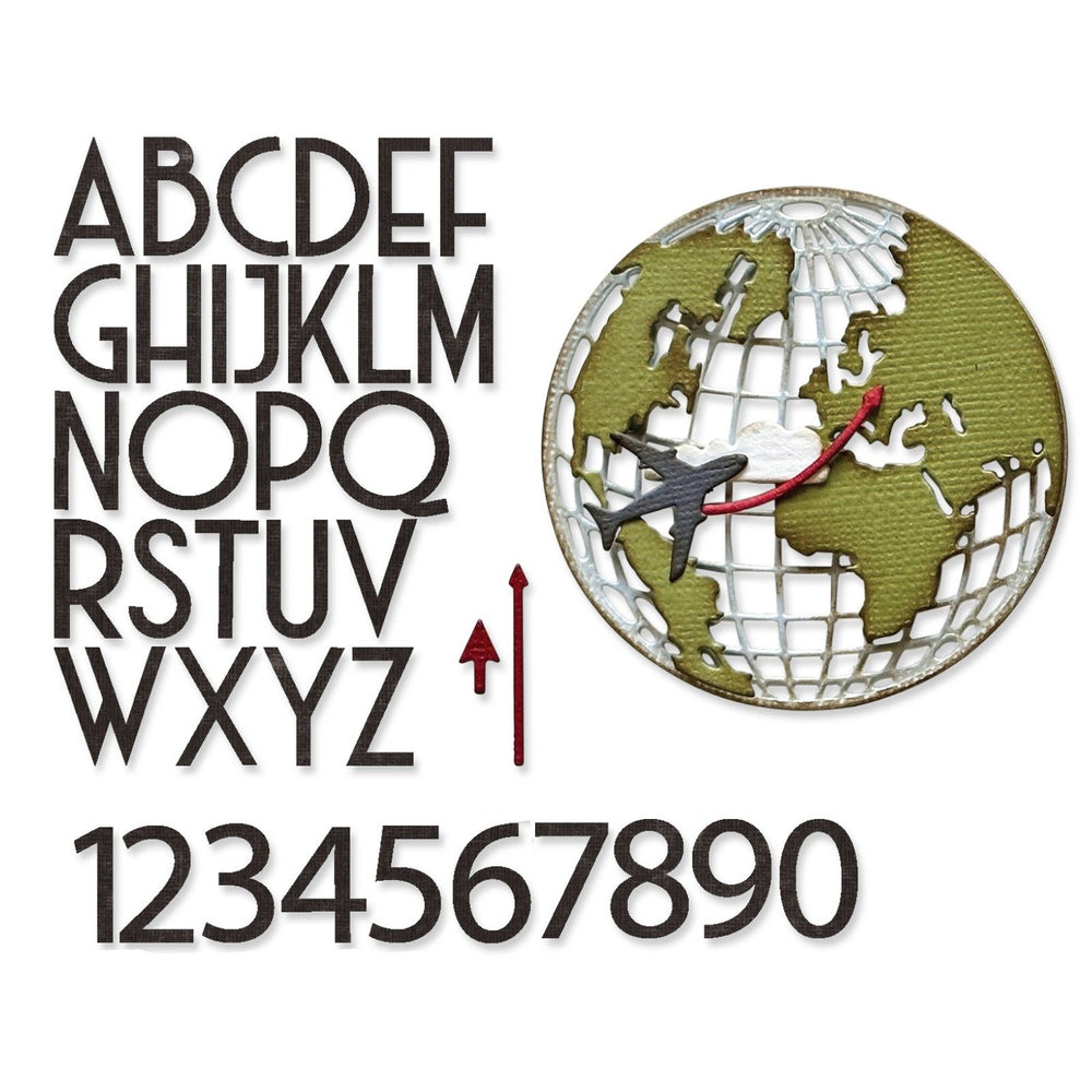 Sizzix • vault world travel by tim holtz