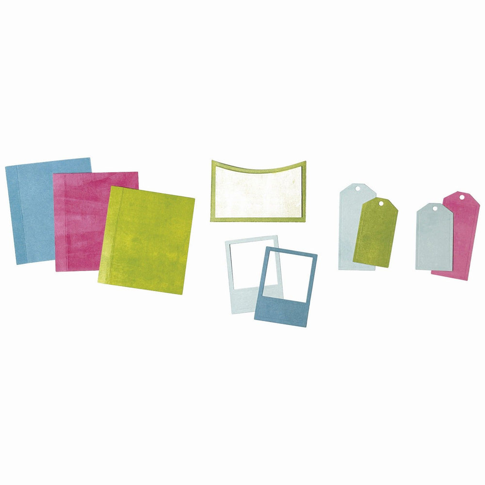 Sizzix • thinlits die set journal essential pages