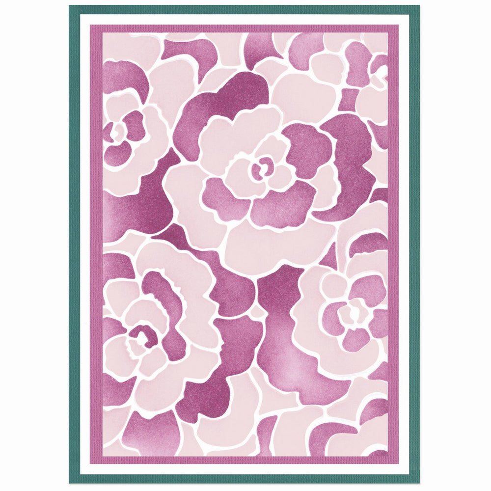 Sizzix • cosmopolitan stencil a6 sunday in the park nr.2 2pcs
