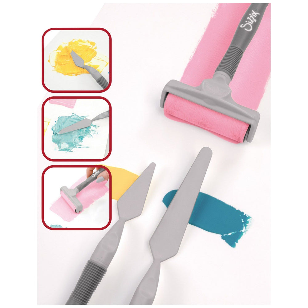 Sizzix • studio making tool effectz craft tool set, grey