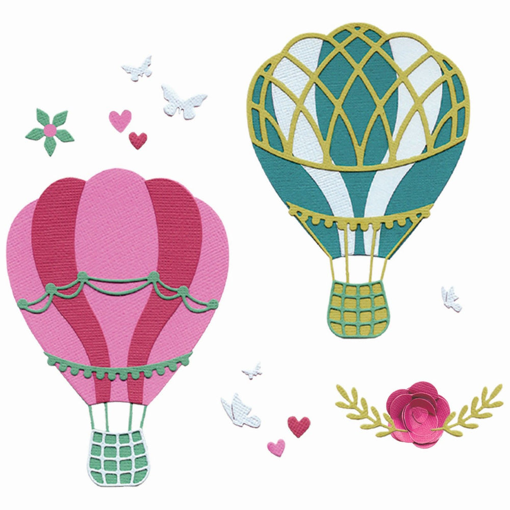 Sizzix • thinlits die set 15pcs floating fancy by catherine pooler