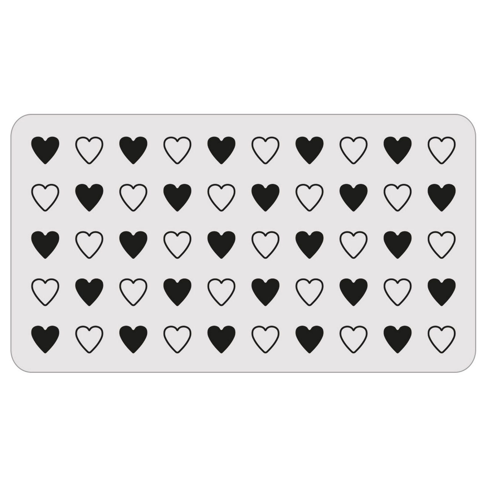 Sizzix • vault embossing folder with thinlits die set love notes by tim holtz 9pcs