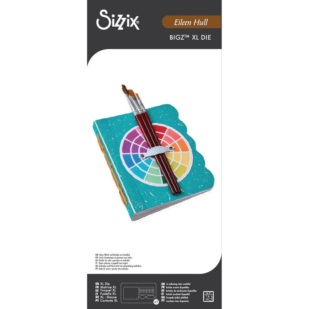 Sizzix • scoreboards xl die handbound journal by eileen hull