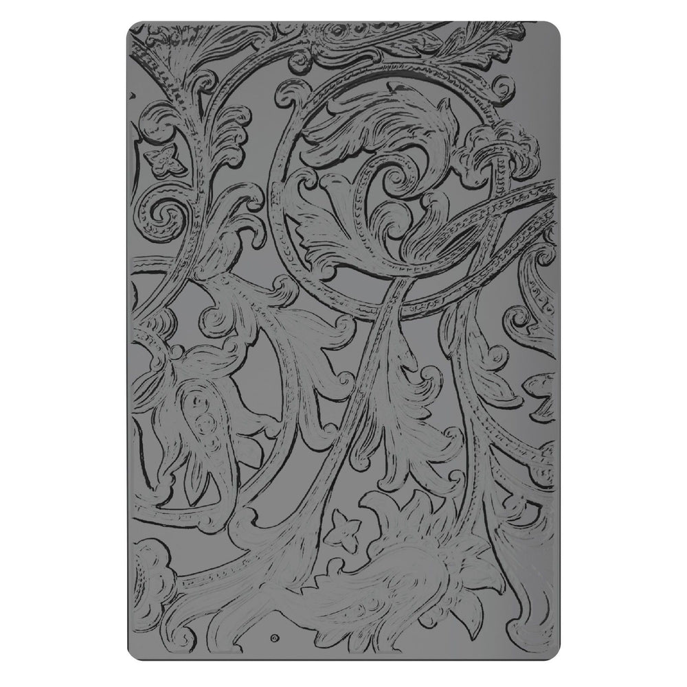 Sizzix • 3-d texture fades embossing folder entangled large a5 by tim holtz