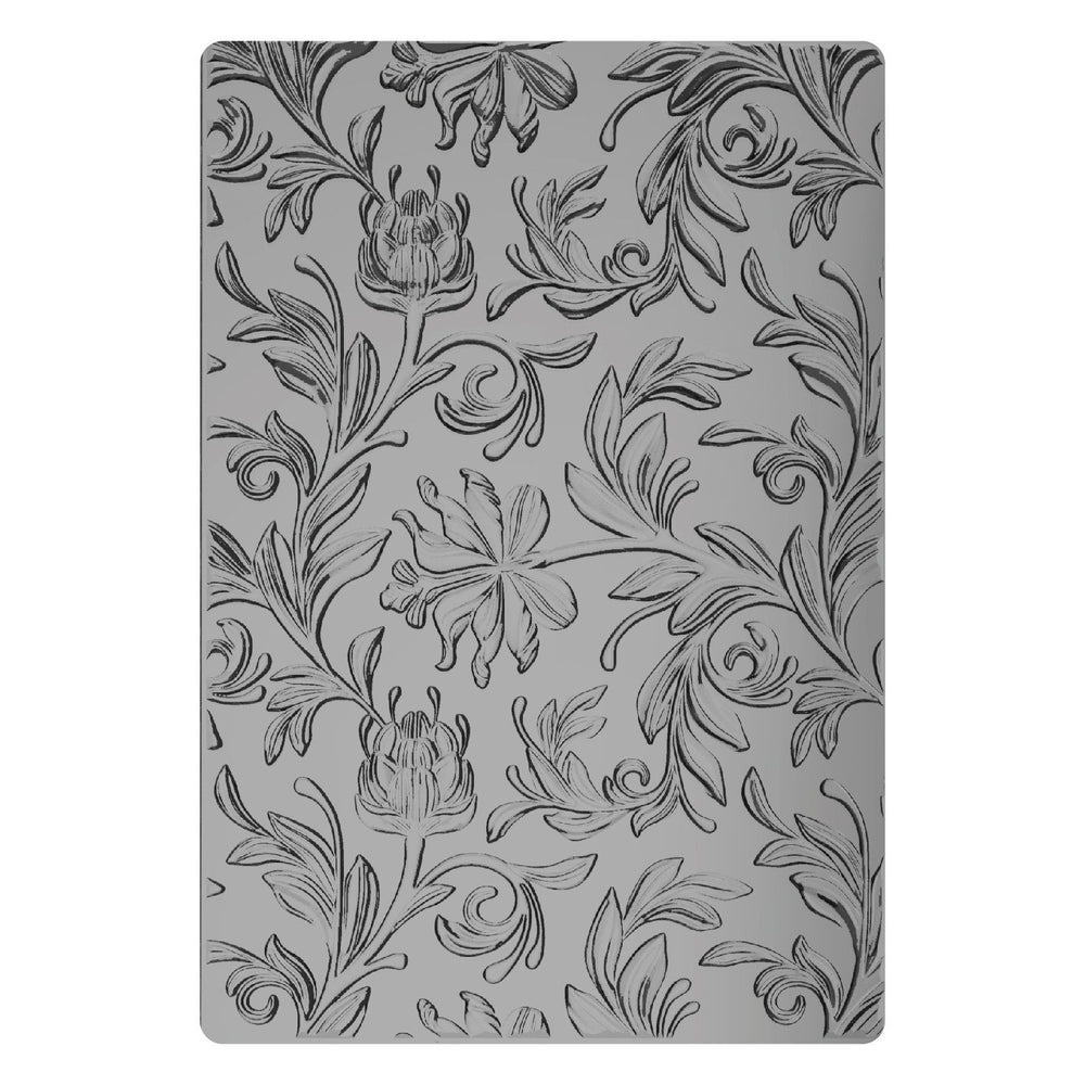 Sizzix • 3-d texture fades embossing folder botanical large a5 by tim holtz
