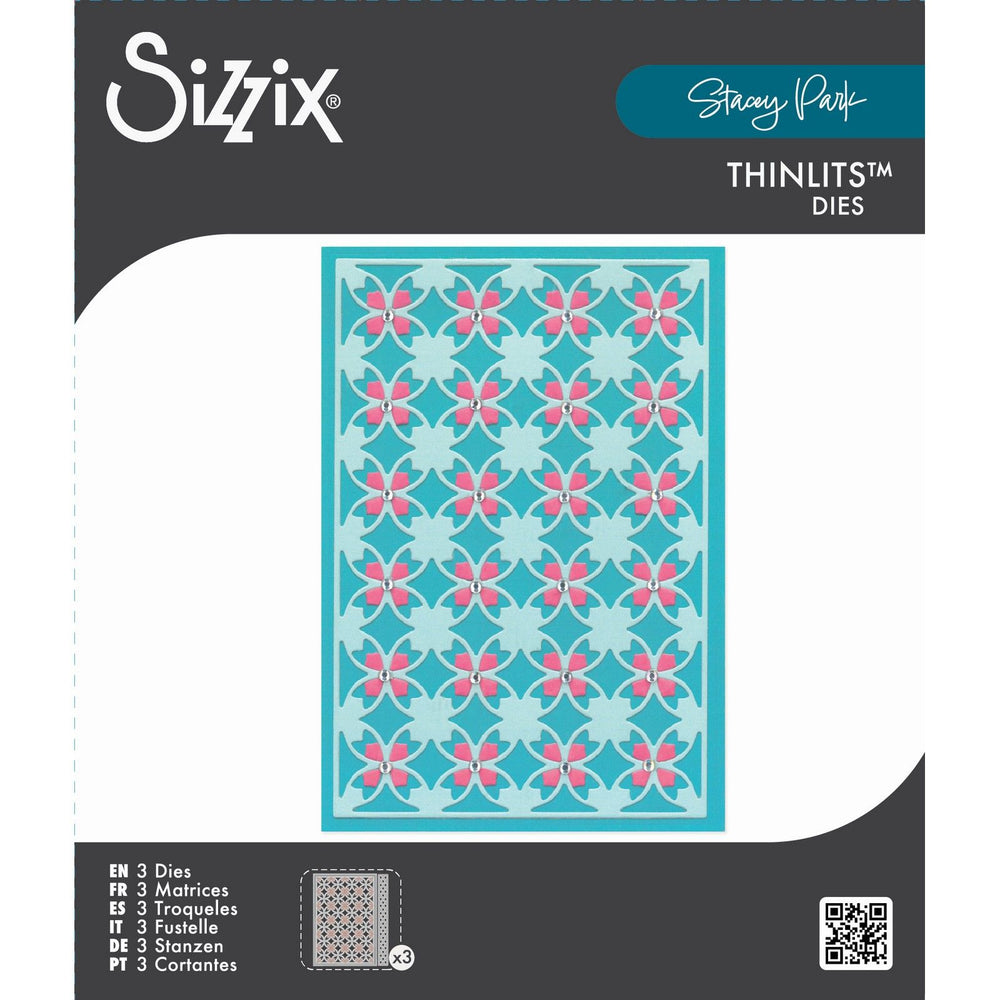 Sizzix • thinlits die set 3pcs wrappings trim front by stacey park