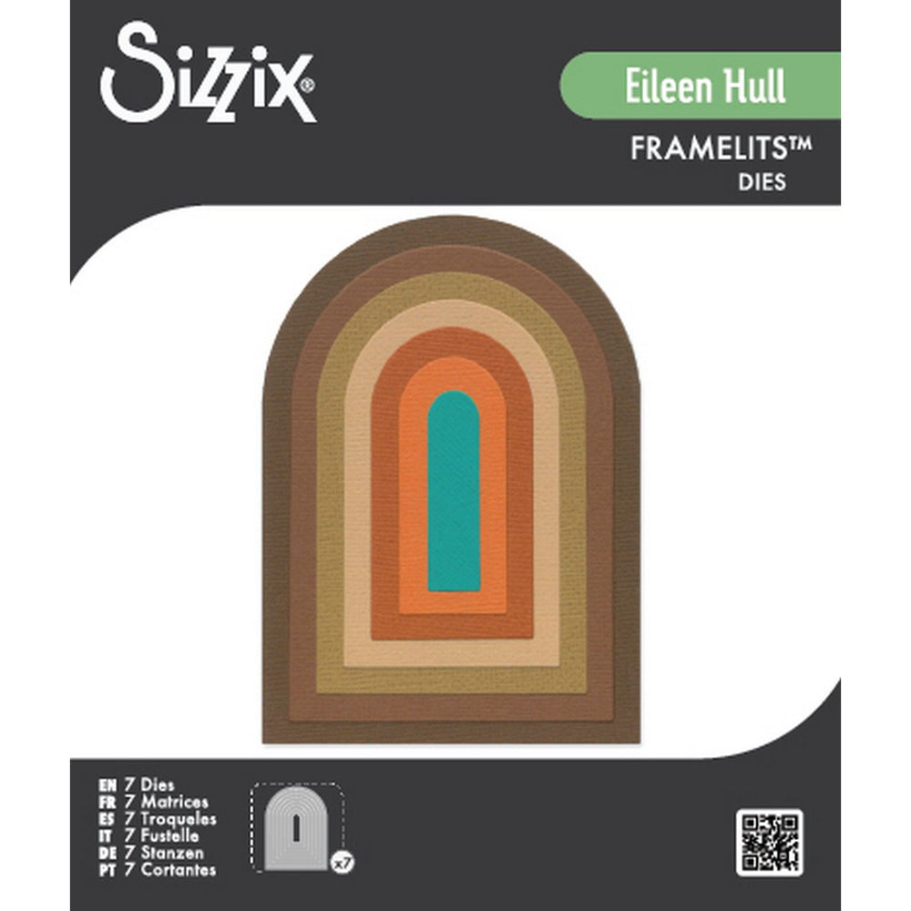 Sizzix • framelits 7pcs die set tunnel arches by eileen hull