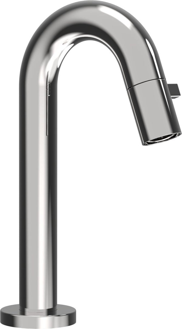 Hansa nove style toiletkraan - vaste uitloop - 94mm - chroom - 50938101