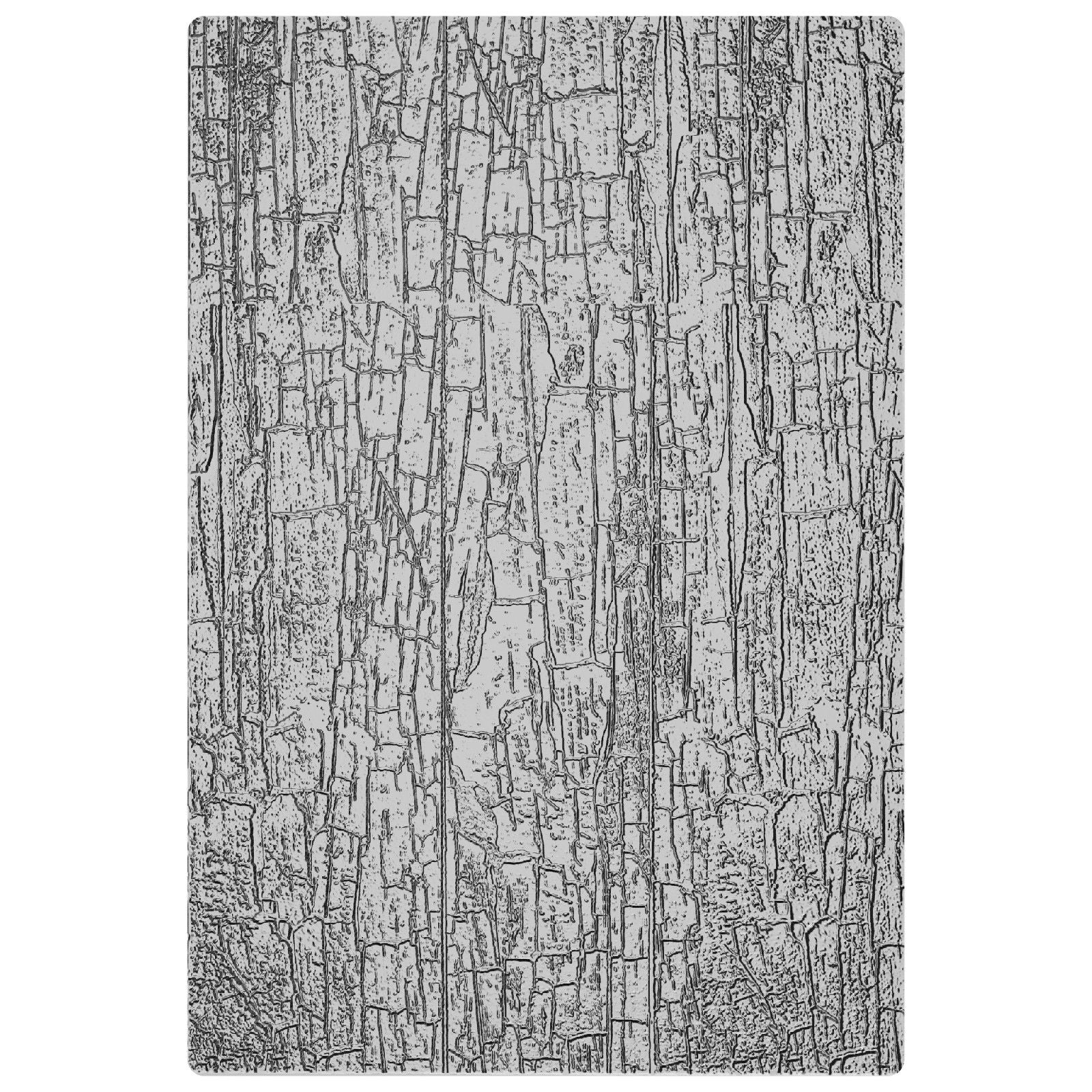 Sizzix • 3-d texture fades embossing folder cracked a5 by tim holtz