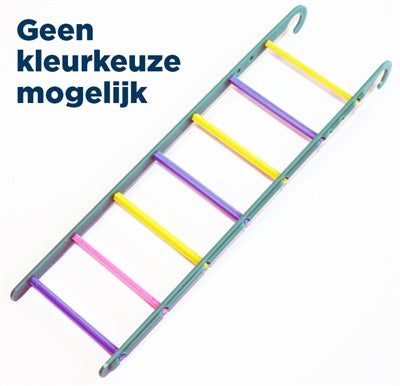 Vrolijk huisdierplezier op de kermis: 7-trapsladder