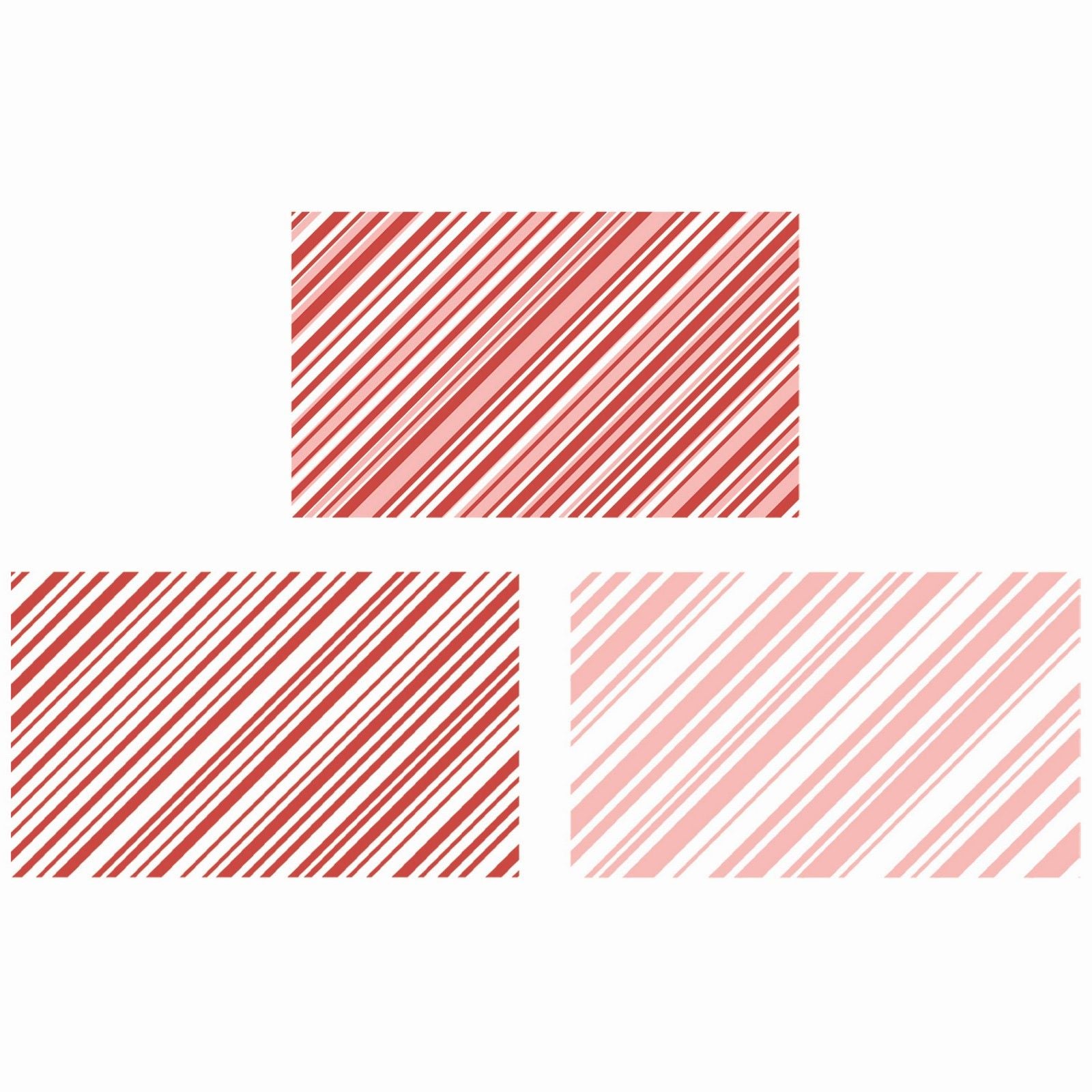 Sizzix • clear stamp set candy stripes by 49 and market 2pcs