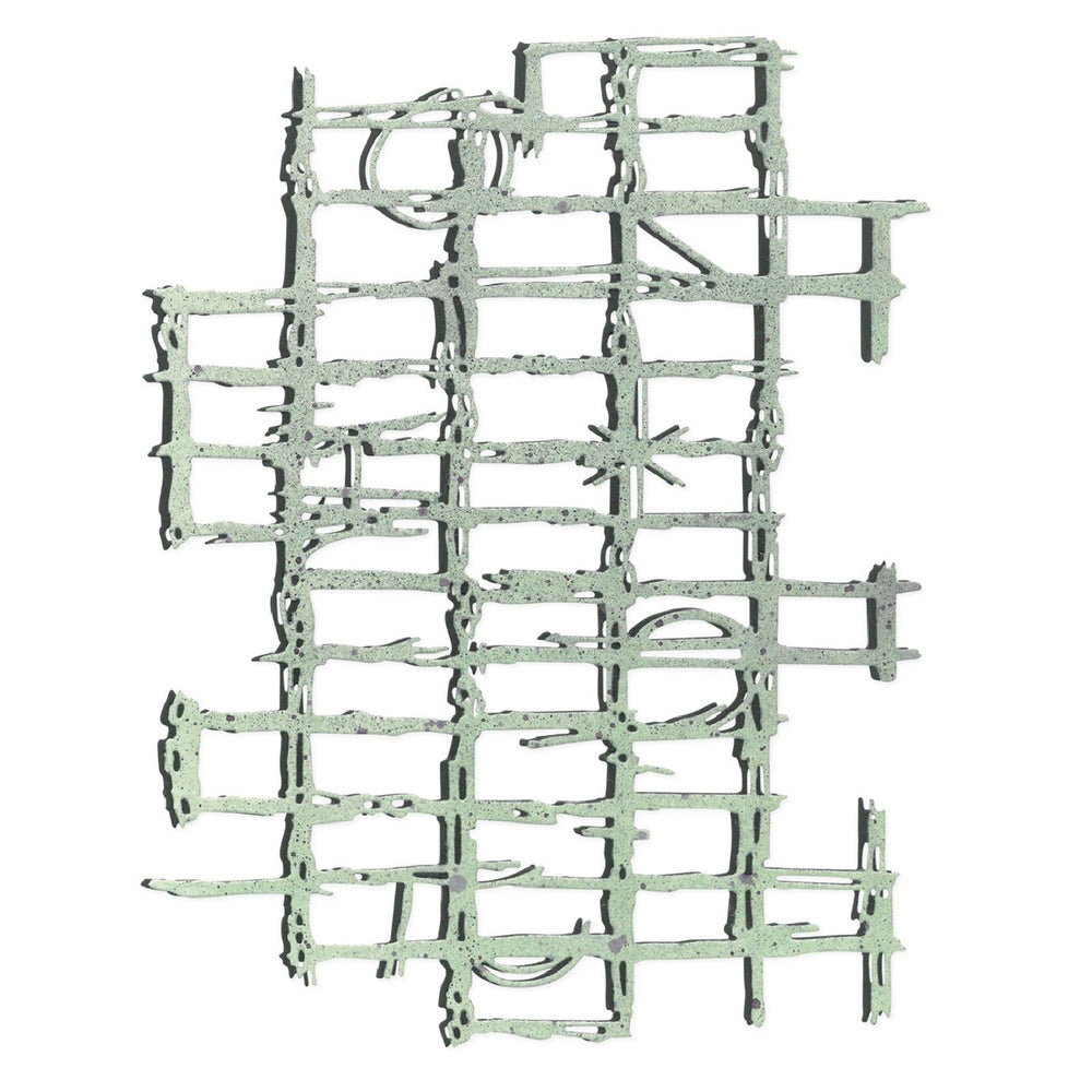 Sizzix • thinlits die set 1pcs gridiron by seth apter