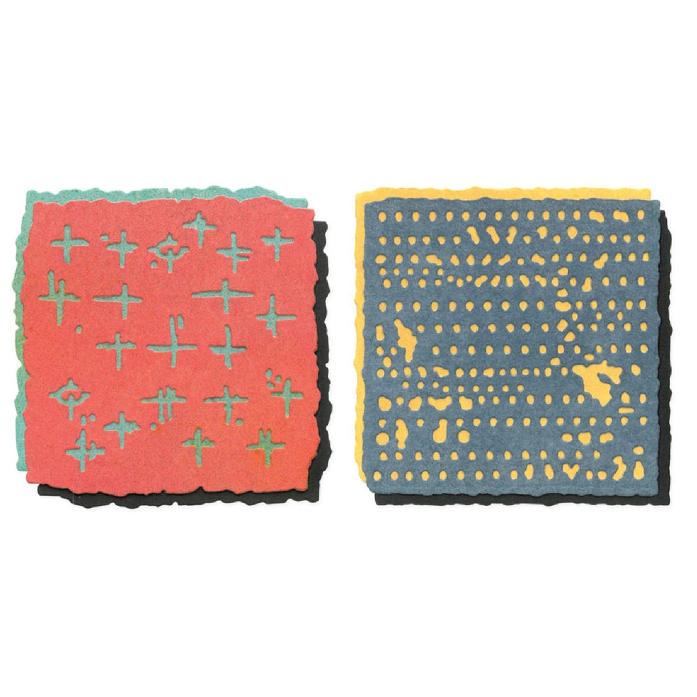 Sizzix • thinlits die set 4pcs paper cutz #2 by seth apter