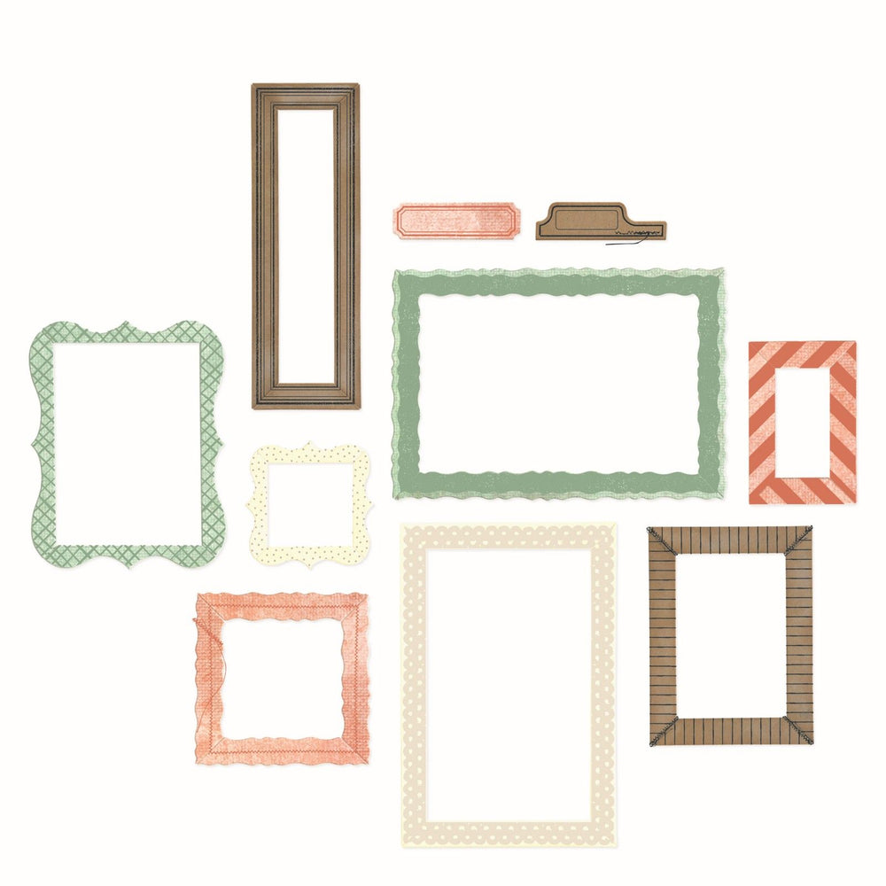 Sizzix • clear stamps set 15pcs 14pcs framelits build-a-frame by 49 market
