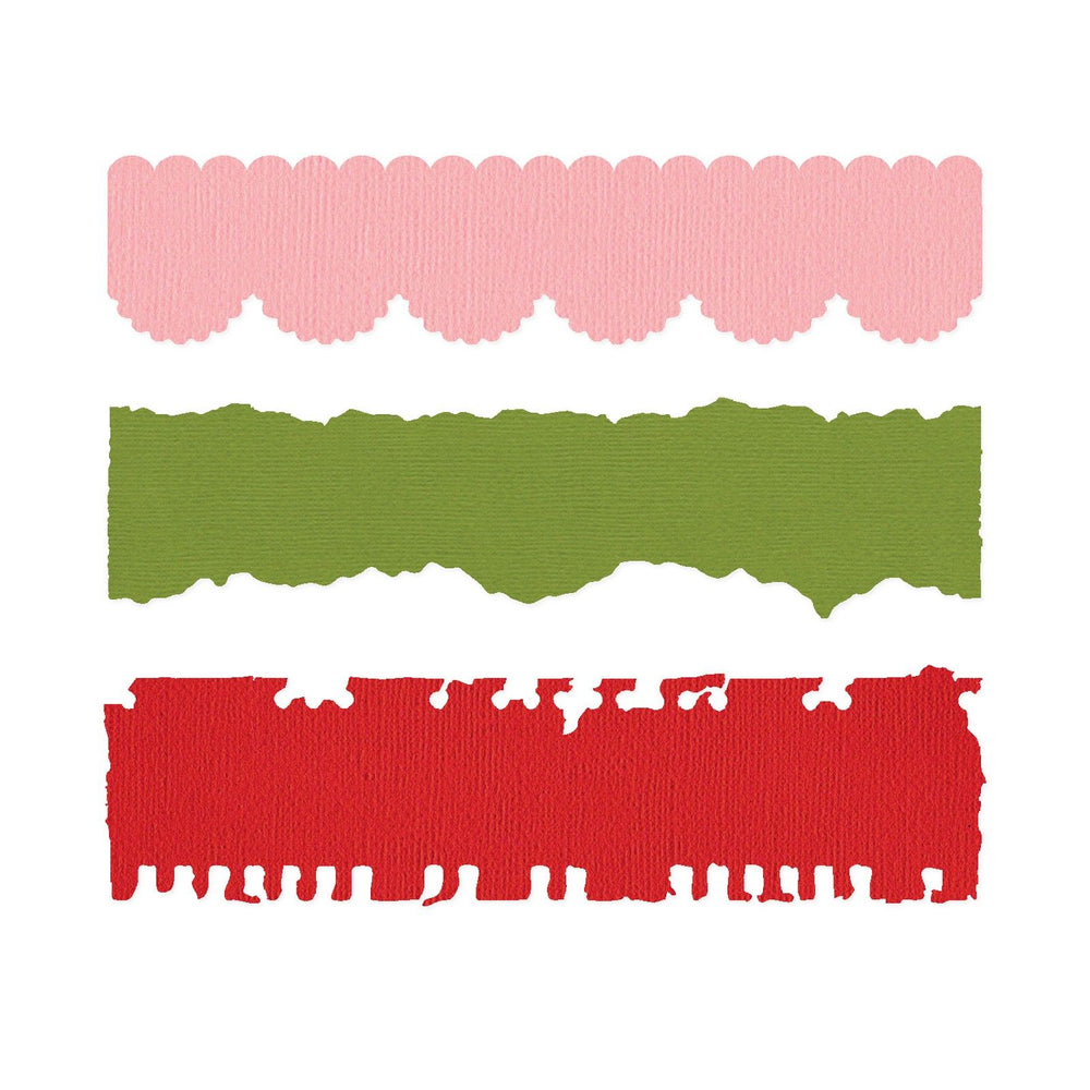 Sizzix • thinlits 3pcs die set double edgers by vicki boutin