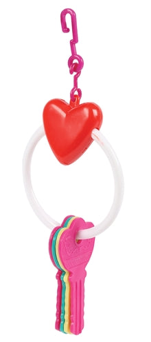 Fijne huisdierpret op de kermis sleutelhanger