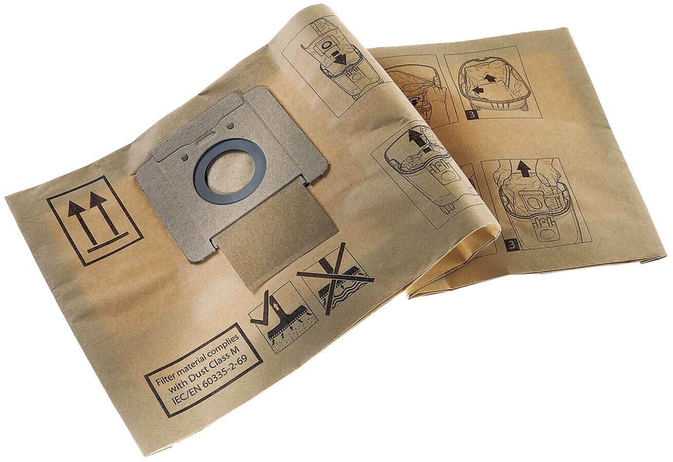 Nilfisk blauwe lijn stofzuigerzakken filter bag pk a 5 pcs wap k