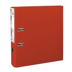 Ordner exacompta prem touch a4+ 80 mm pp (polypropeen) rood 2-rings 1 stuk