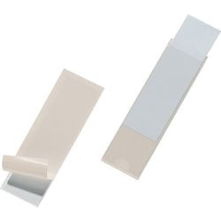 Durable pocketfix binnenafmetingen 100 x 28 mm | buitenafmetingen 104 x 32 mm