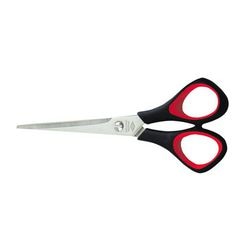 Schaar wedo 16cm zwart rood