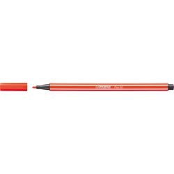 Stabilo viltstift 68-40 1 mm lichtrood