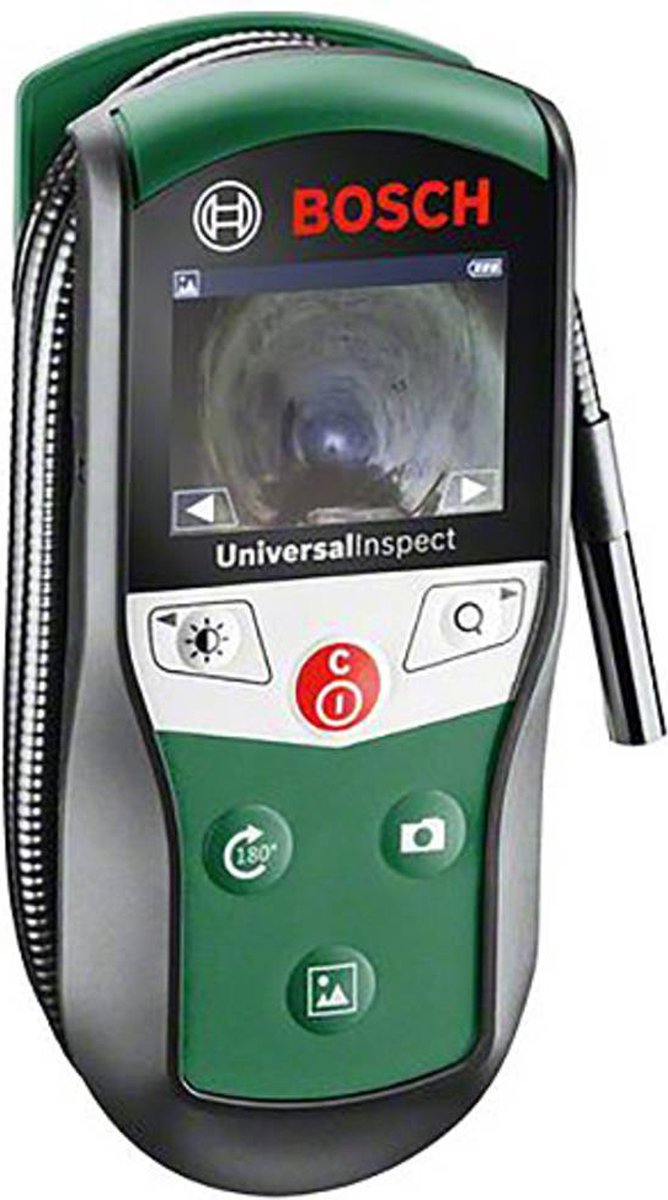 Bosch universalinspect - inspectiecamera - inclusief haak, spiegel, magneet, 2 beugels en opbergetui