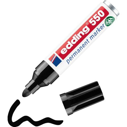 Edding permanentmarker 550 0,75mm zwart rond