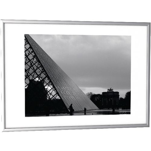 Decoratieve lijst paperflow aluminium a3 grijs