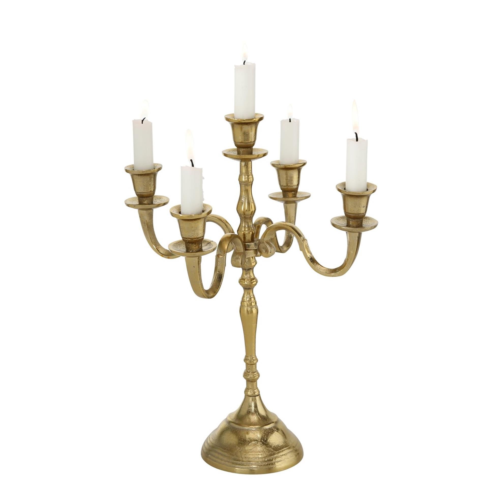Boltze home kandelaar goud 30x30x40cm