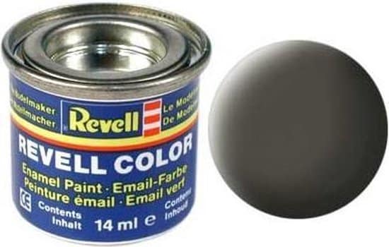 Revell E-mail Verf # 67 - Groen-Grijs, Mat