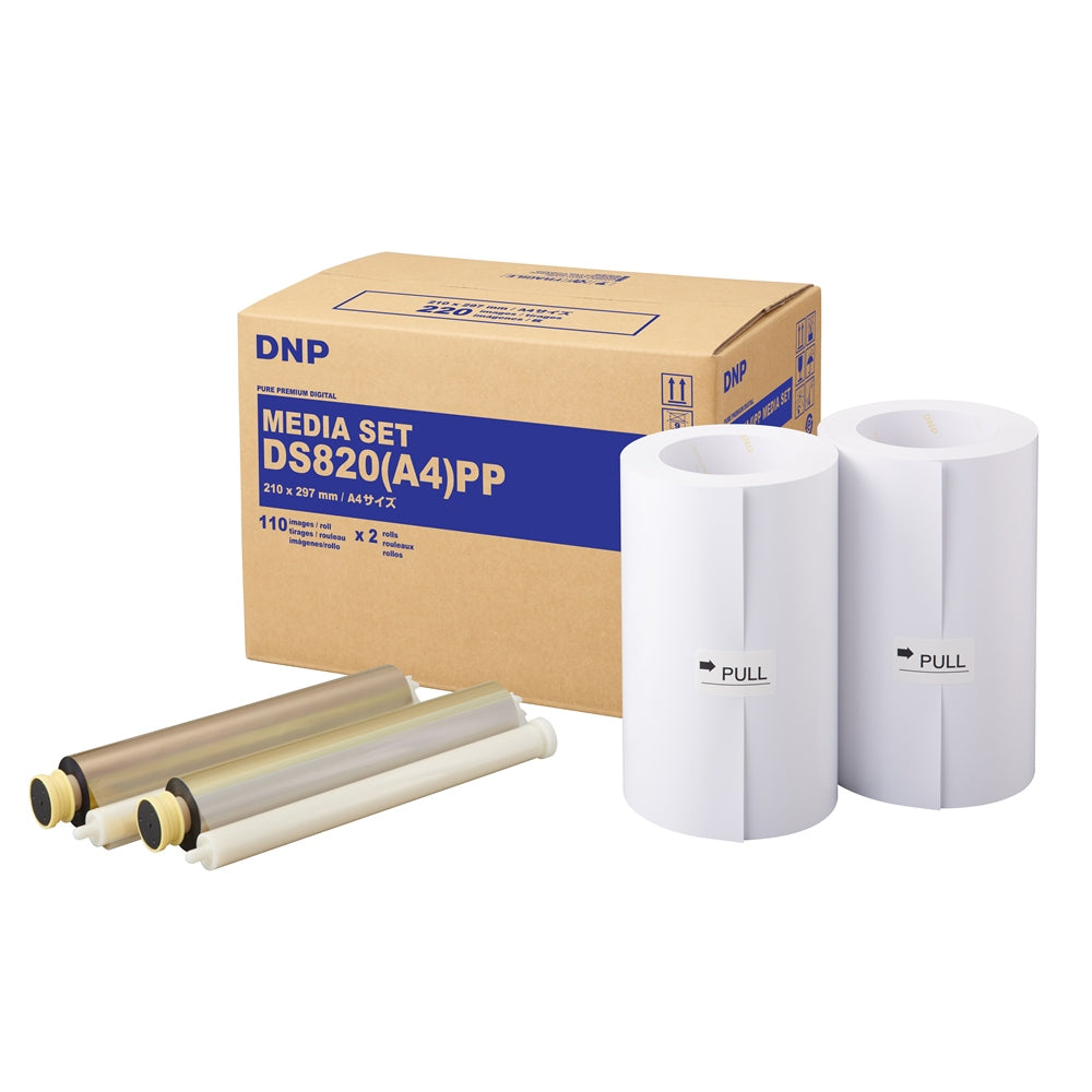 DNP Paper DM812820 Premium 2 Rouleau à 110 Pièces 20x30 pour DS820