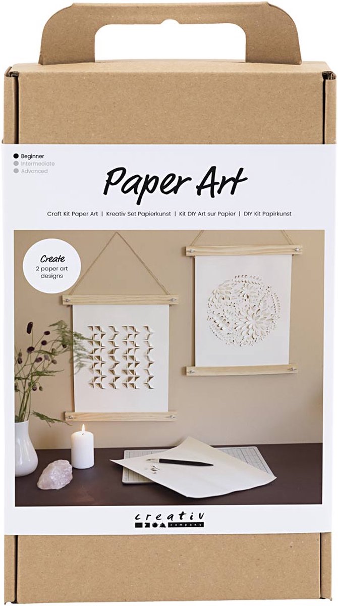 Creativ company cc hobbyset papierkunst papieren hangers