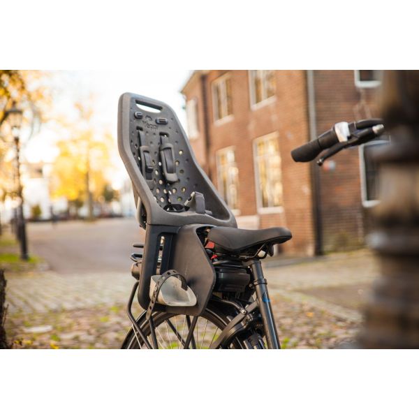 universele e-bike opzetdrager voor kinderzitjes zilver