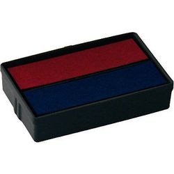 Vervanging inktkussen colop blauw zwart 2 stuks