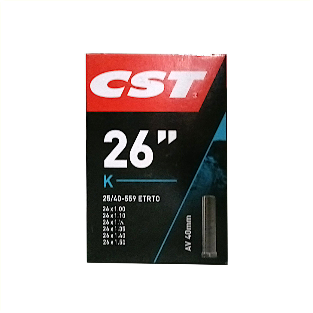 CST Chambre à air 26x1.00 1.50 ETRTO 25 40-559, Valve:Schrader auto 40mm