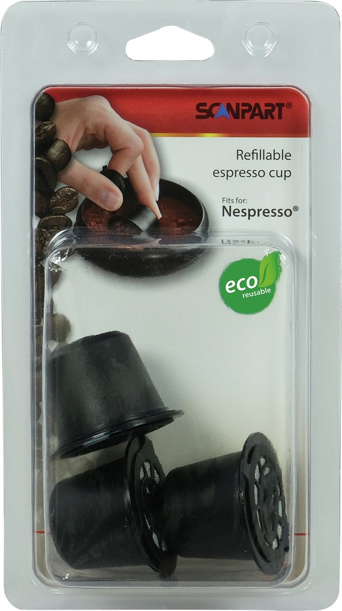 Scanpart Koffieduck Nespresso, 3 stuks