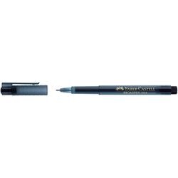 Fineliner faber-castell 2b 155499 zwart 0,8 mm