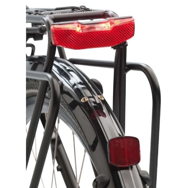 Axa dragerachterlicht blueline steady e 6-12v 50 mm- rood