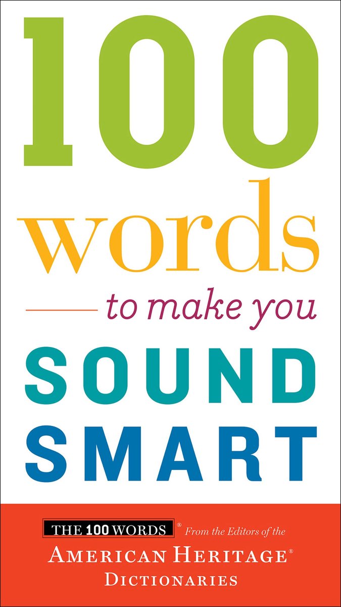 100 words to make you sound smart