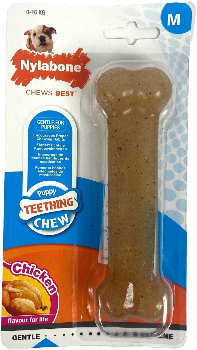 Nylabone puppy kauwsnack kipsmaak