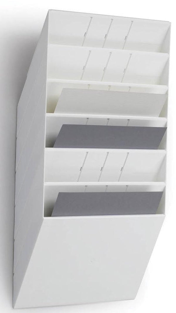 Durable folderhouder flexiboxx 6 a4 landscape wit