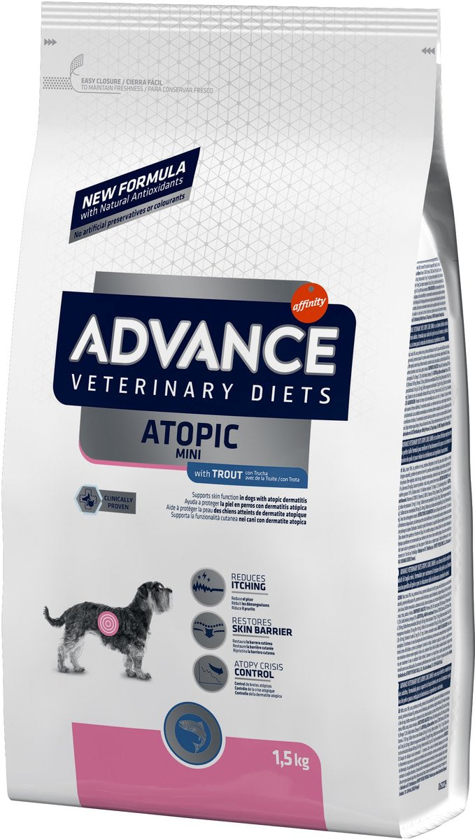 Advance Veterinary dieet hond atopisch mini