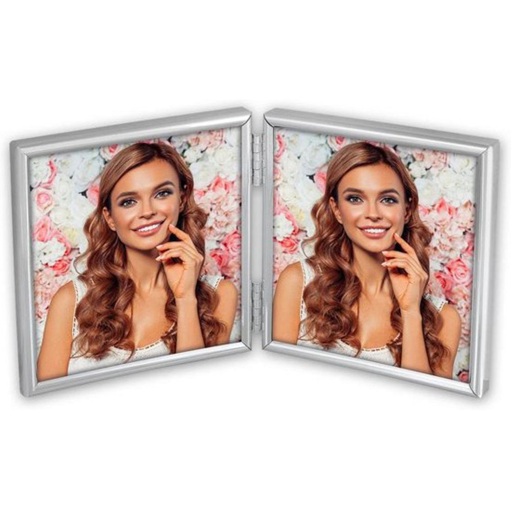 Zep Fotolijst 120DS01-44 Zilver 2x 10x10 cm