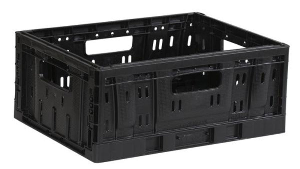 Caisse de vélo Steco en plastique | Plastique | Noir | Assemblage fixe