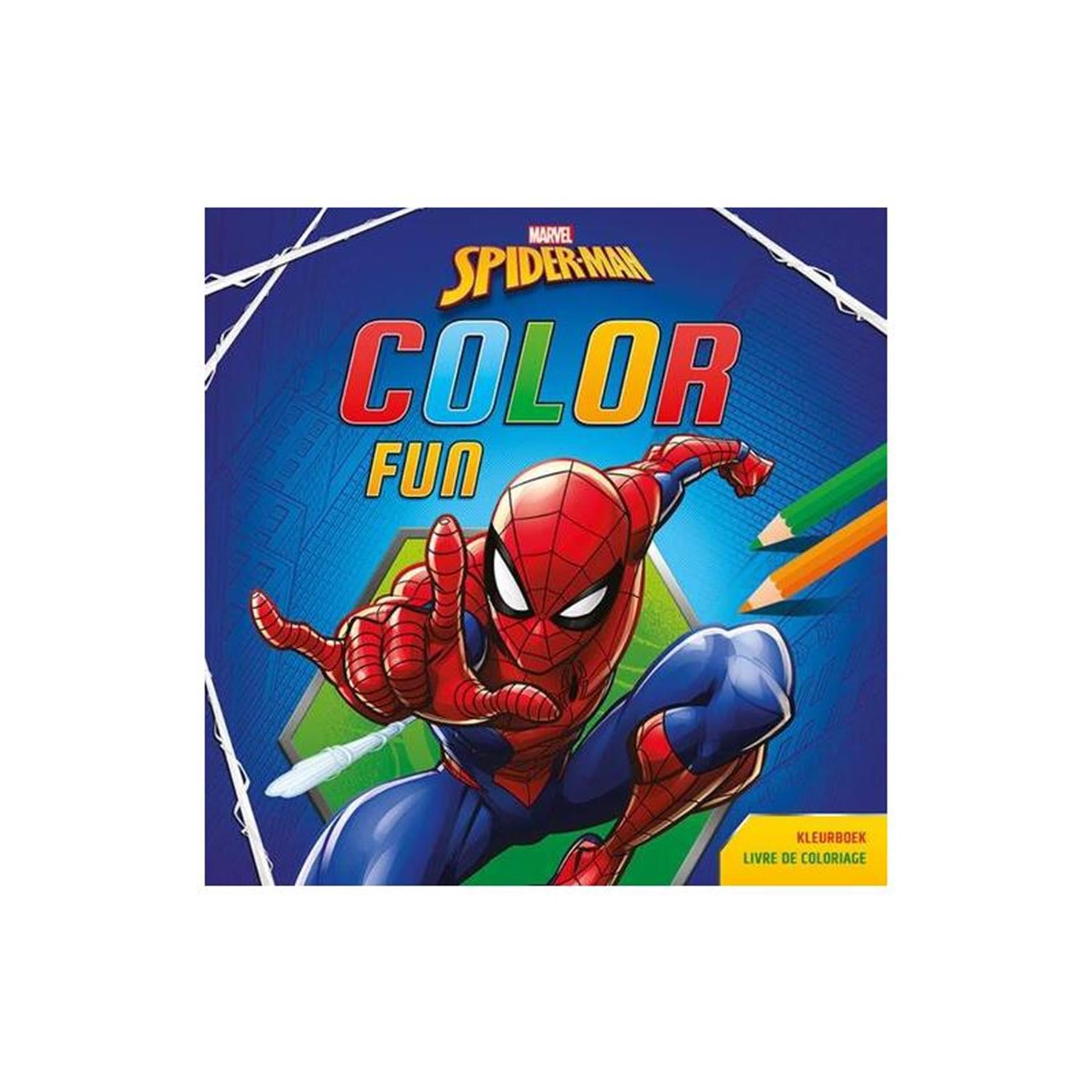 Deltas Marvel Spiderman kleurenplezier