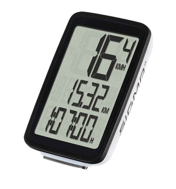 Sigma pure 1 fietscomputer draadloos wit 03102