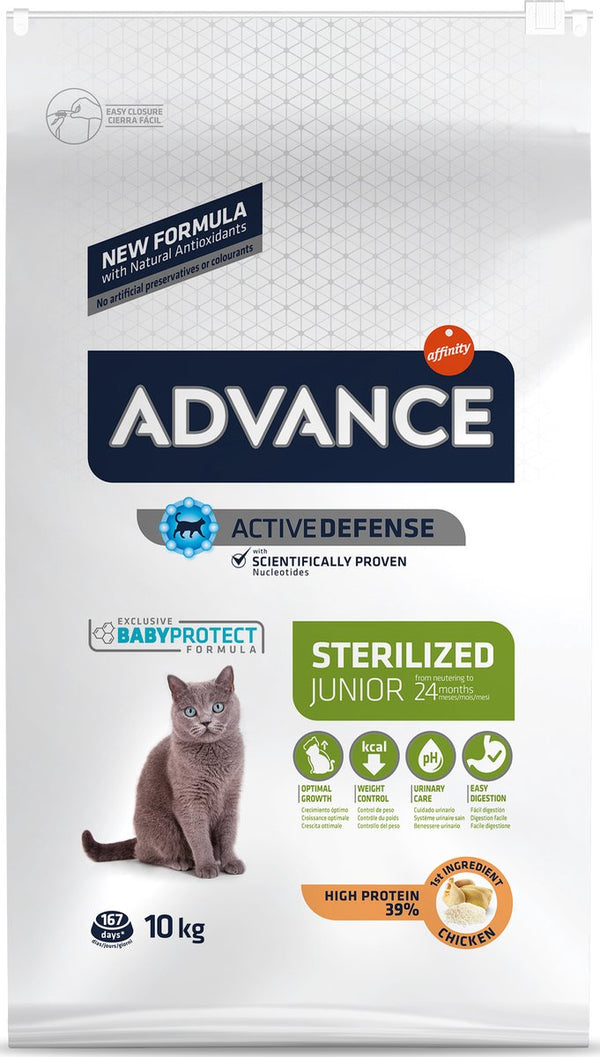 Advance - junior sterilized chicken kattenvoer